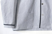 Fujito L S Pajama Shirt Stripe Directors Web Shop Powered By Base