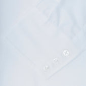 Herringbone Superfine Cotton Shirt With T A Collar And 3 Button Cuffs