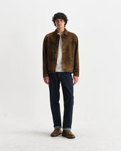 Fen Tonal Suede Jacket