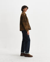 Fen Tonal Suede Jacket
