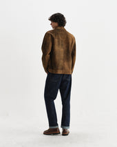 Fen Tonal Suede Jacket