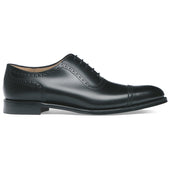 Fenchurch R Oxford in Black Calf Leather