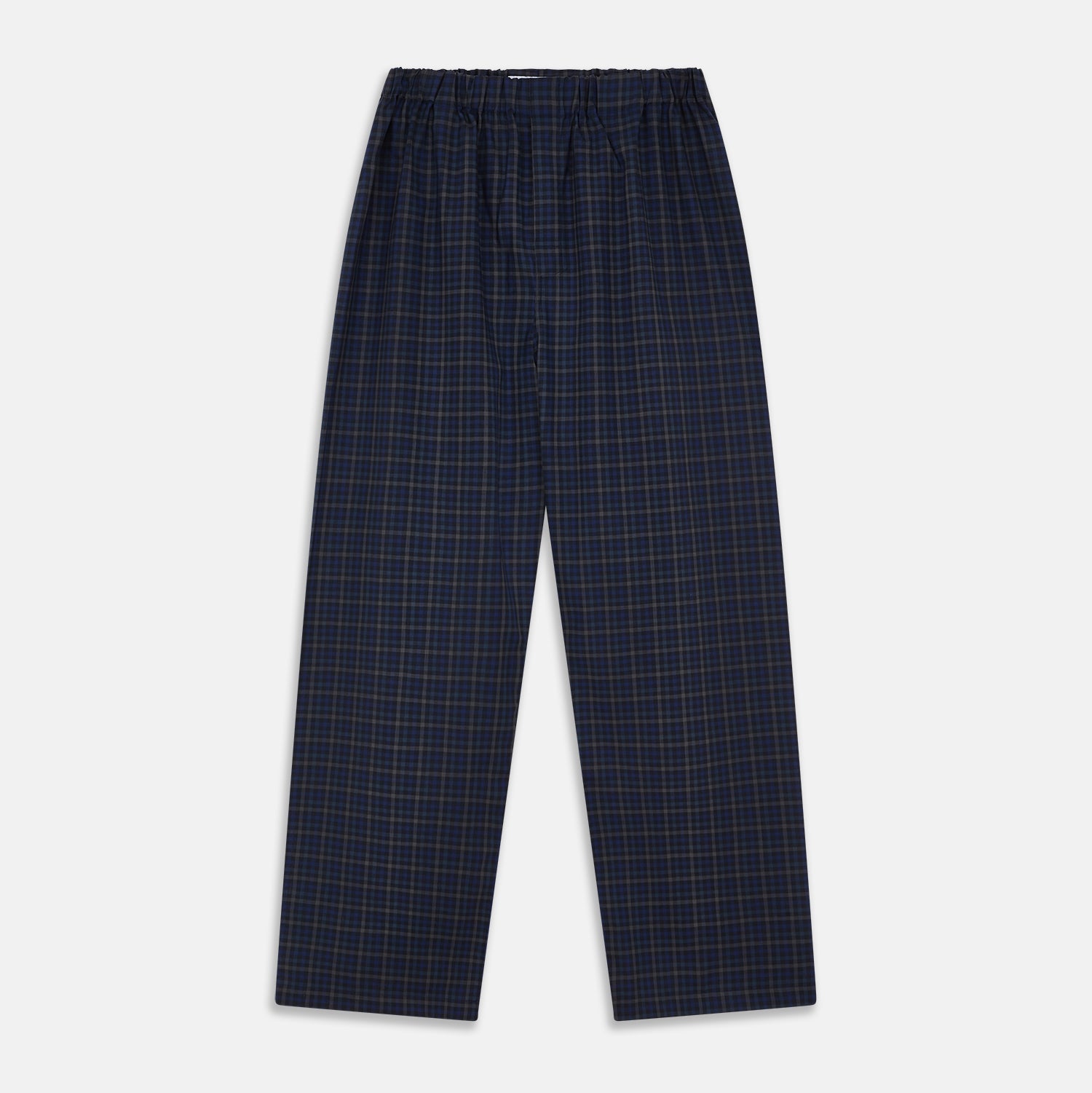 Multi Check Wool Hasting Pyjama Trousers
