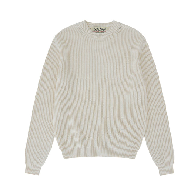 Essential Crewnrck sweater (Ecru)