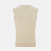 Cashmere V Neck Vest