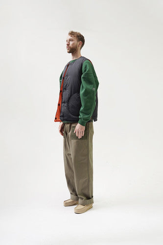 St093 Fishing Baker Trousers Green