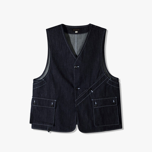 ST020 Servicemen Vest - Denim