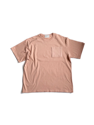 Standard Heavy Weight Pocket T-Shirt - Salmon Pink