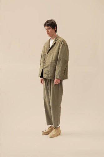 Plant Based Blazer St075 Green