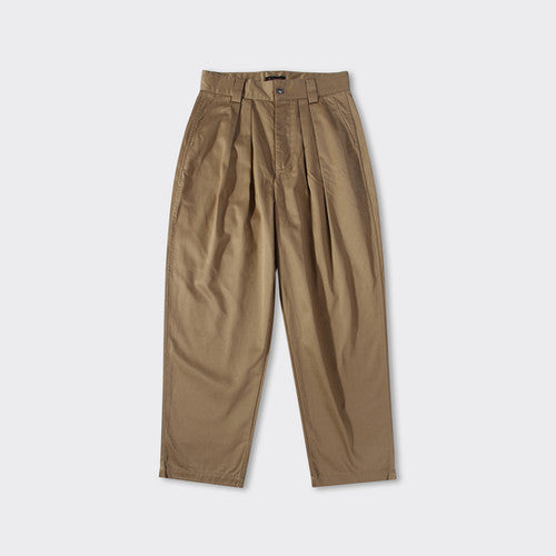 Pleated Chino - Khaki ST038