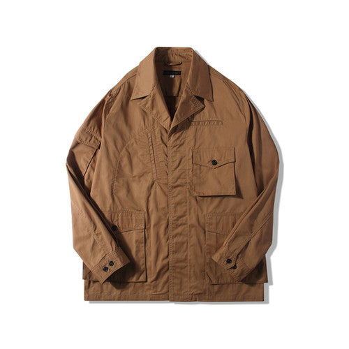 Multi Pocket Jacket ST027 - Brown