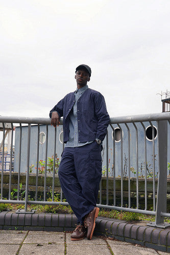 V-Neck Sport Jacket - Navy ST033
