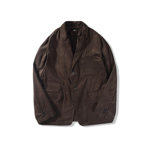 Corduroy Blazer - Brown ST021