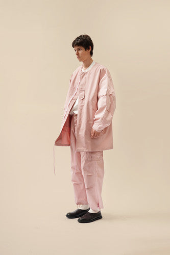 Collarless M51 Parka ST063 - Pink