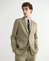 Fintry Linen Single Breasted Blazer
