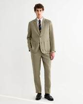Fintry Linen Single Breasted Blazer