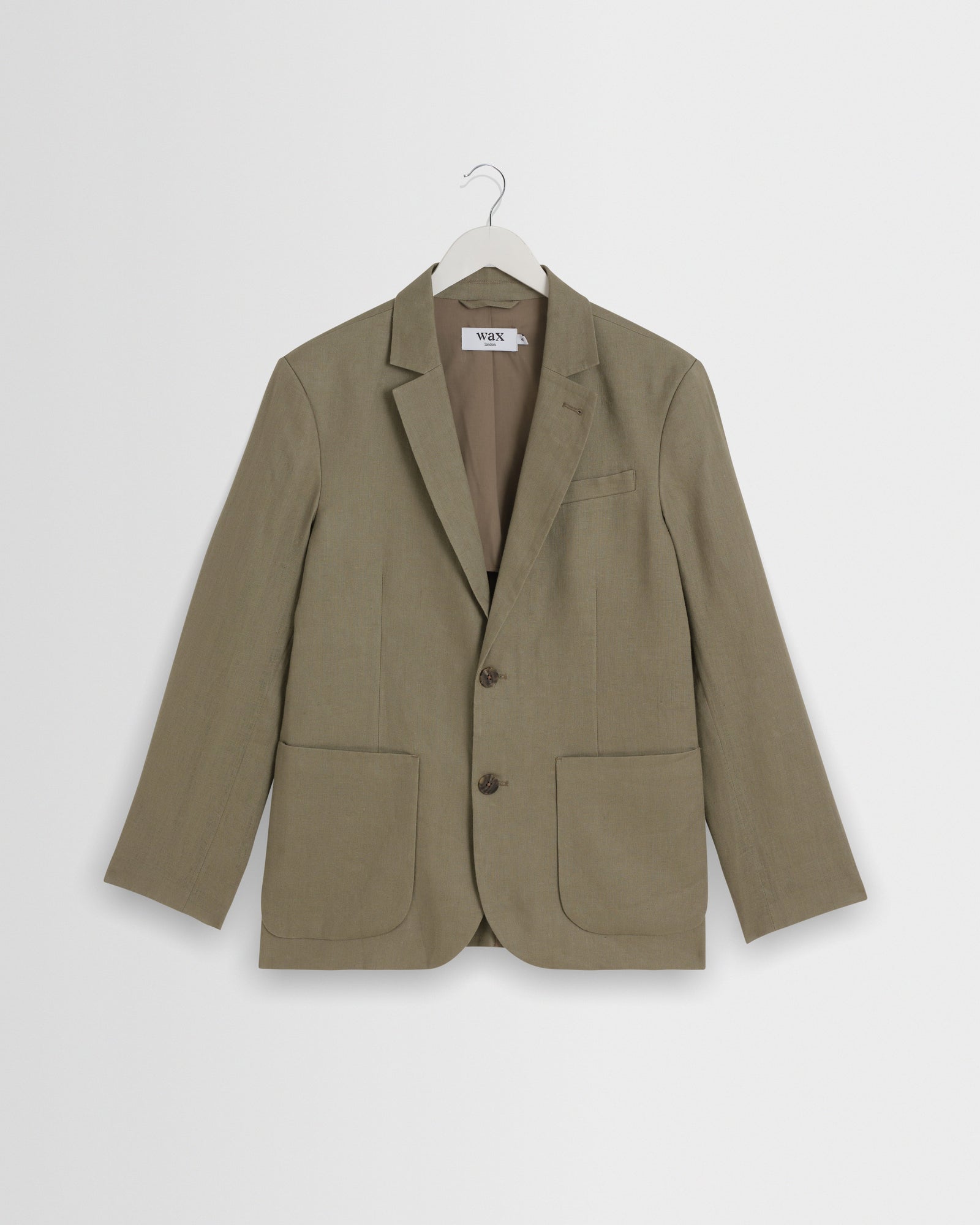 Fintry Linen Single Breasted Blazer