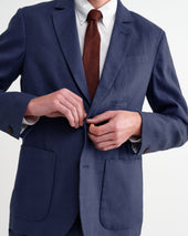 Fintry Linen Single Breasted Blazer