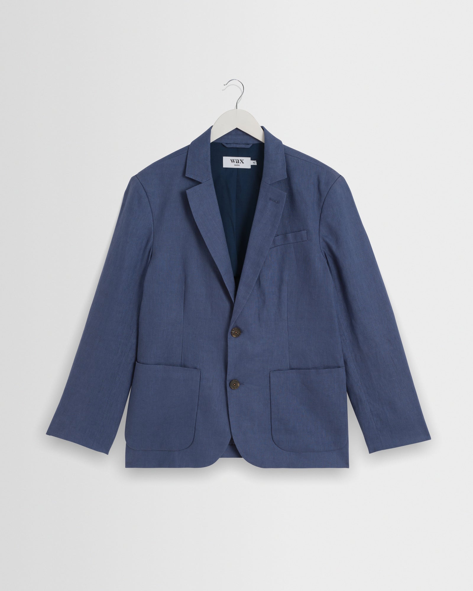 Fintry Linen Single Breasted Blazer