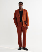 Fintry Linen Single Breasted Blazer