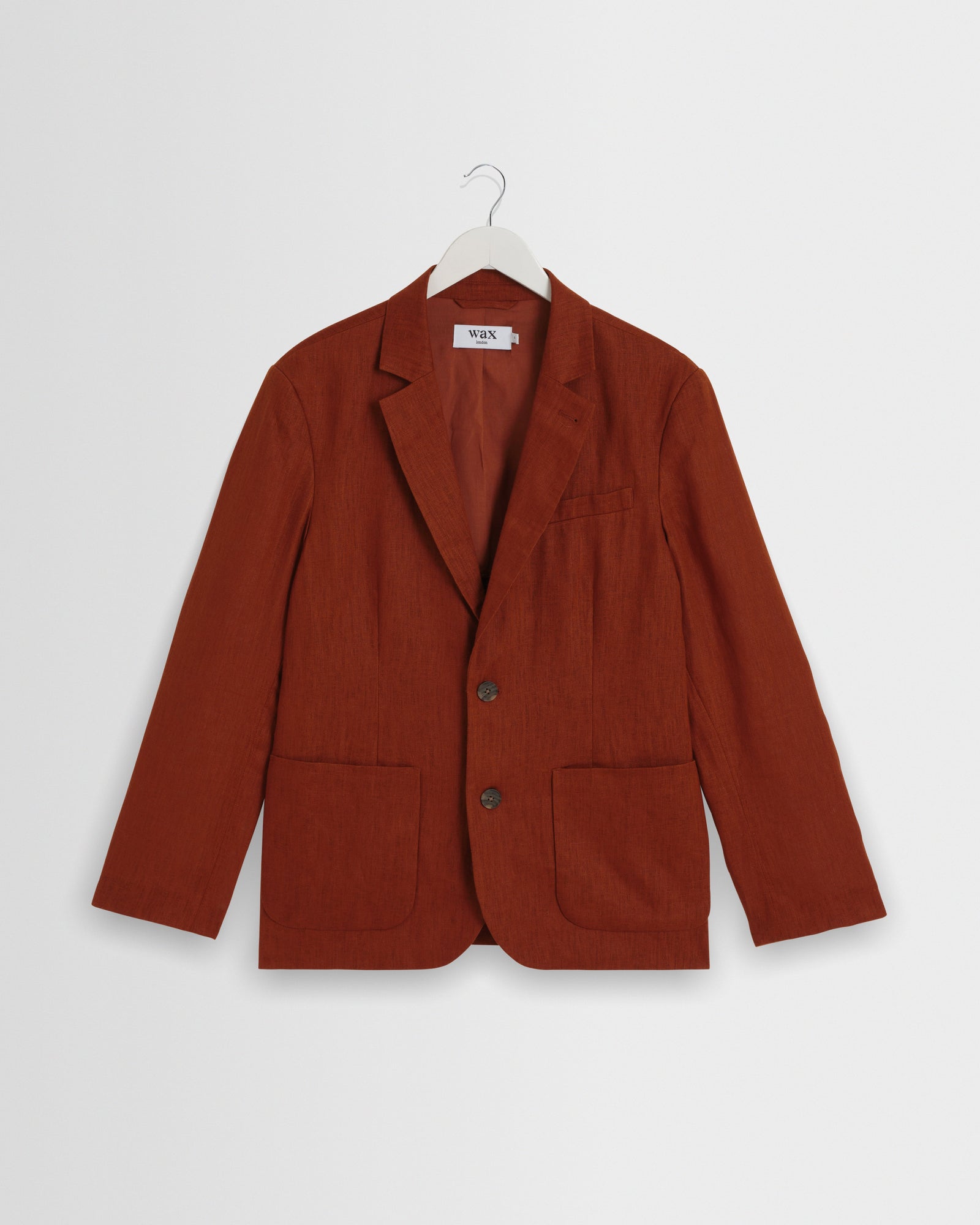 Fintry Linen Single Breasted Blazer
