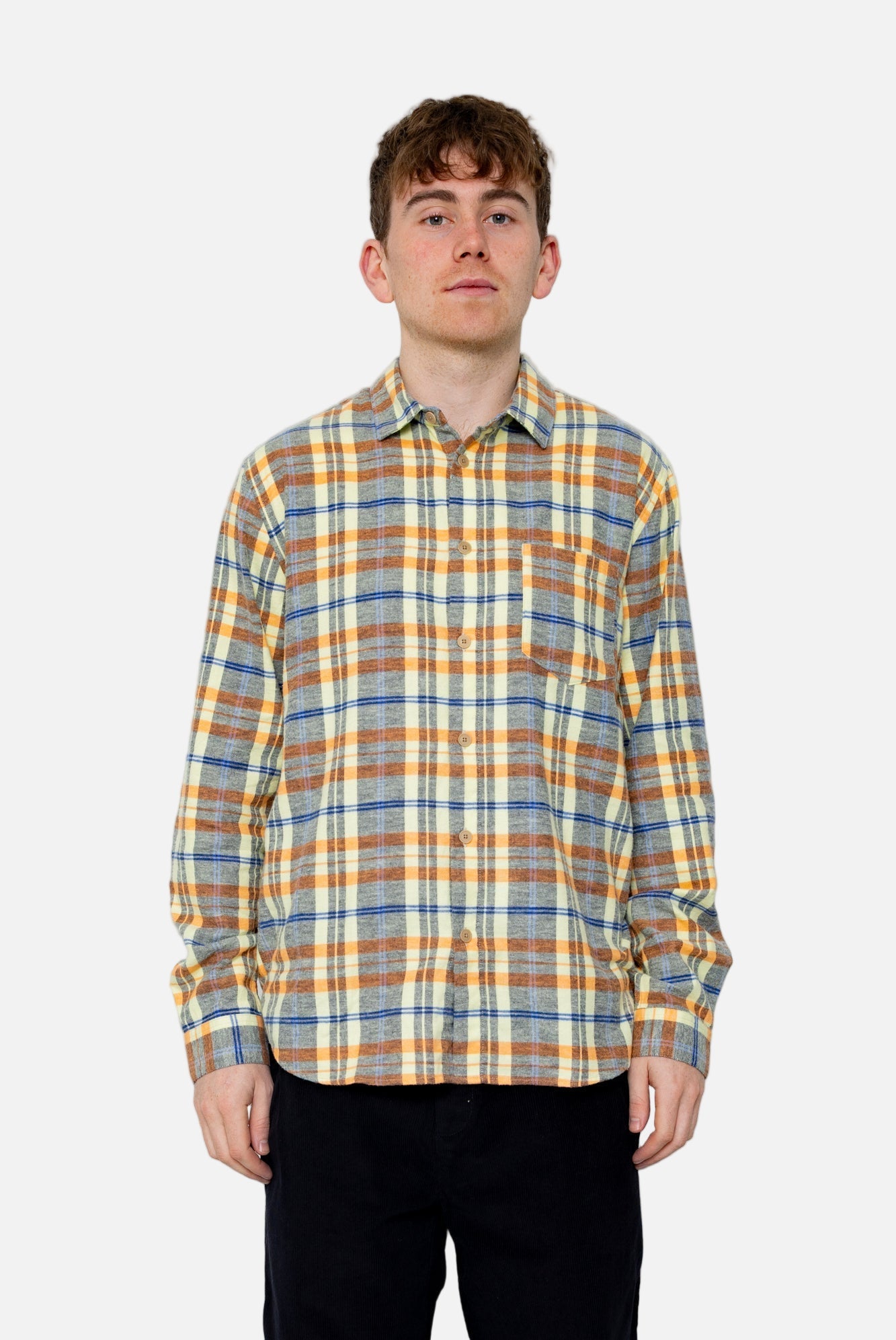 Relaxed Fit Shirt Soft Multicheck