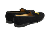 FLEUR DE LYS VELVET SLIPPER