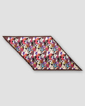 Floral Music Losange Scarf