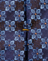 Floral Woven Silk Tie