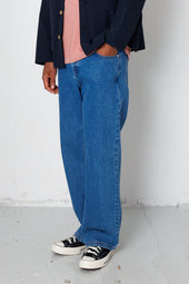 Relaxed 5 Pocket Jean Mid Wash