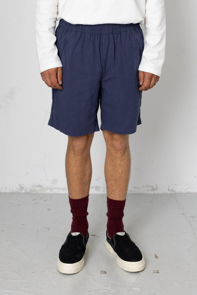 Darwin Crinkle Assembly Short - Blue