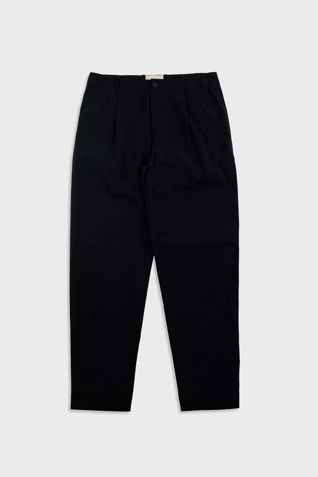 Assembly Pant - Black Seersucker