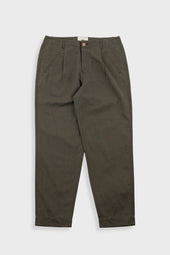 Assembly Pant - Dark Olive Slub Linen