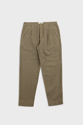 Assembly Pant - Khaki Cotton Linen