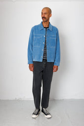 Barrel Leg Jean Denim