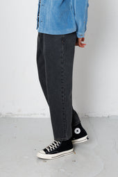 Barrel Leg Jean Denim