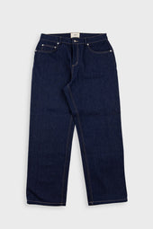 Barrel Leg Jean - Raw Denim