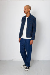 Barrel Leg Jean Mid Slub