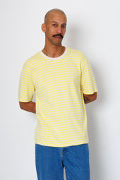Classic Striped T Shirt Yellow