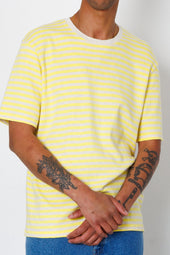 Classic Striped T Shirt Yellow
