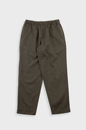 Drawcord Assembly Pant - Dark Olive Slub Linen