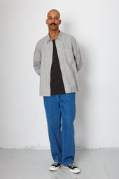 Easy Fit Shirt Linen Stripe