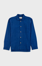 Easy Fit Shirt - Blue Crinkle