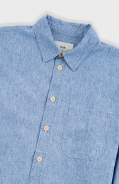 Easy Fit Shirt Washed Stripe