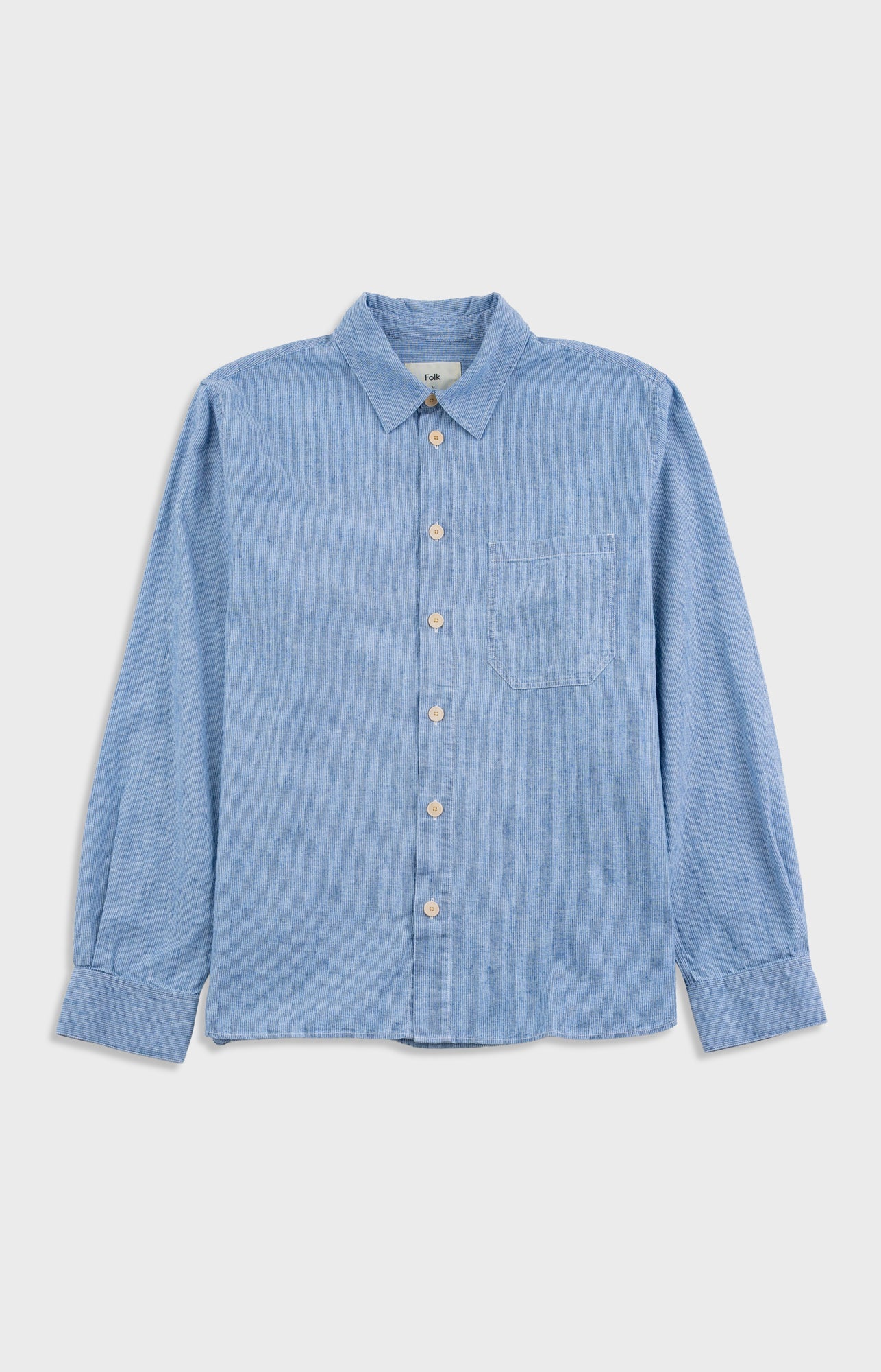 Easy Fit Shirt Washed Stripe