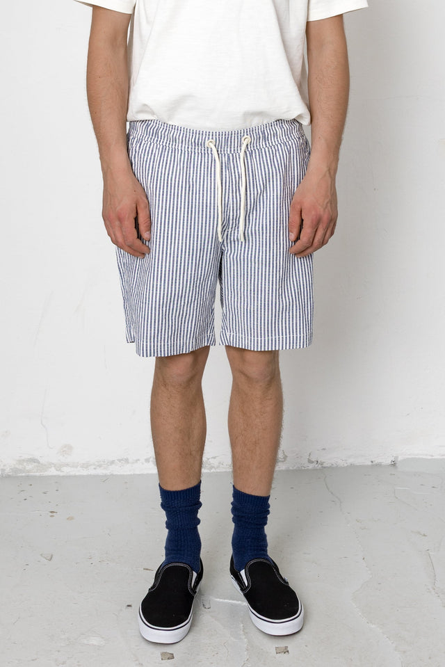 Echo Shorts - Navy / Ecru