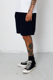 Elasticated Wide Fit Short Seersucker