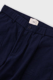 Elasticated Wide Fit Short Seersucker