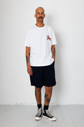 Elasticated Wide Fit Short Seersucker