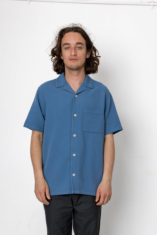 Eldridge Shirt - Airforce Blue
